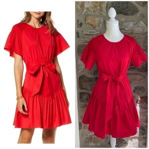 Rachel Parcell Red Mini Dress